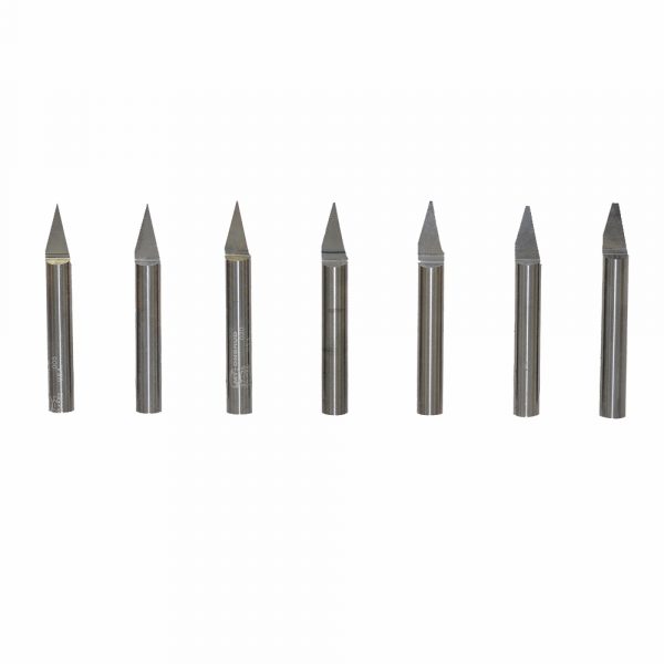 Onsrud 37-39 Solid Carbide router 1FL 0/1 x 0/1 OAL For Wood, Plastic, Aluminum, Solid Surface, 0/1 Shank