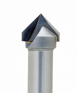 Onsrud 37-61 Carbide Tipped router 2FL 1/2 x 203/500 x 1-781/1000 OAL For Hard Wood, Soft Wood, Soft Plastic, Hard Plastic, 1/4 Shank