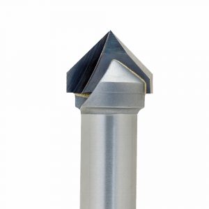 Onsrud 37-62 Carbide Tipped router 2FL 3/4 x 1/2 x 2-1/8 OAL For Hard Wood, Soft Wood, Soft Plastic, Hard Plastic, 1/2 Shank
