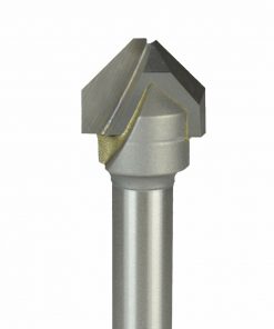 Onsrud 37-72 Carbide Tipped Router 2FL 1/2 x 3/8 x 2 OAL For Aluminum/Plastic Sandwich Materials, 1/2 Shank