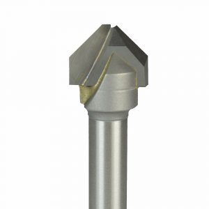 Onsrud 37-72 Carbide Tipped Router 2FL 1/2 x 3/8 x 2 OAL For Aluminum/Plastic Sandwich Materials, 1/2 Shank