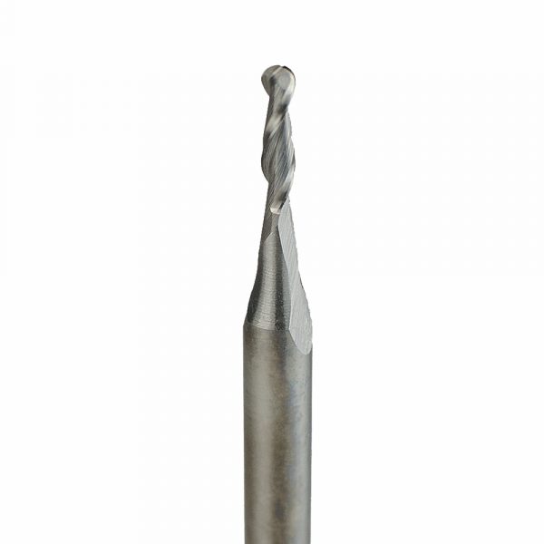 Onsrud 52-235B Solid Carbide router 2FL 1/16 x 1/4 x 2 OAL For Soft Wood, Hard Wood, Wood Composite, Soft Plastic, Hard Plastic, Aluminum, 1/8 Shank