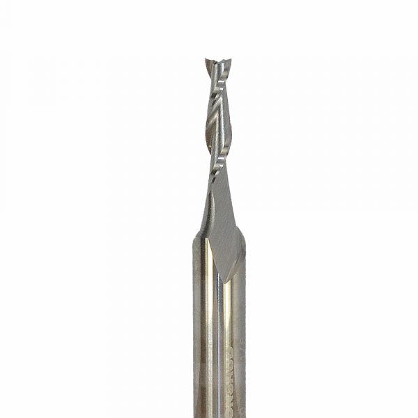 Onsrud 52-240 Solid Carbide router 2FL 1/8 x 1/2 x 2 OAL For Soft Wood, Hard Wood, Wood Composite, 1/4 Shank