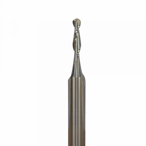 Onsrud 52-240B Solid Carbide router 2FL 1/8 x 1/2 x 2 OAL For Soft Wood, Hard Wood, Wood Composite, Soft Plastic, Hard Plastic, Aluminum, 1/4 Shank