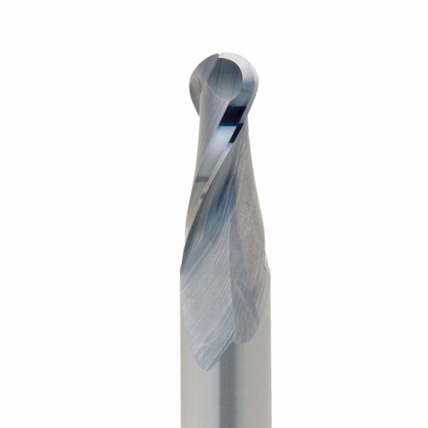 Onsrud 52-244B Solid Carbide router 2FL 1/8 x 1/2 x 2 OAL For Soft Wood, Hard Wood, Wood Composite, Soft Plastic, Hard Plastic, Aluminum, 1/8 Shank