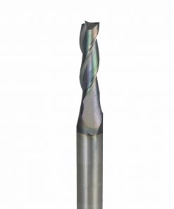 Onsrud 54-210 Solid Carbide router 3FL 3/16 x 5/8 x 2-1/2 OAL For Composite, Fiberglass, 1/4 Shank, Fet2 Coated