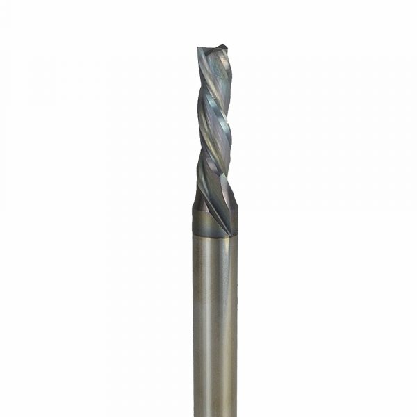 Onsrud 54-211 Solid Carbide router 3FL 3/16 x 5/8 x 2-1/2 OAL For Composite, Fiberglass, 1/4 Shank, Fet2 Coated