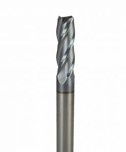 Onsrud 54-266 Solid Carbide router 4FL 8.00 mm x 22.00 mm x 76.00 mm OAL For Composite, Fiberglass, 8.00 mm Shank, Fet2 Coated