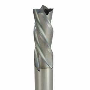 Onsrud 54-271 Solid Carbide router 4FL 10.00 mm x 25.00 mm x 76.00 mm OAL For Composite, Fiberglass, 10.00 mm Shank, Fet2 Coated