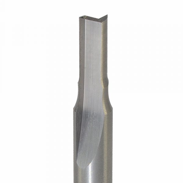 Onsrud 56-061 Solid Carbide router 2FL 3/16 x 3/8 x 2 OAL For Hard Plastic, Composite Plastic, Solid Surface, Foam, 1/4 Shank