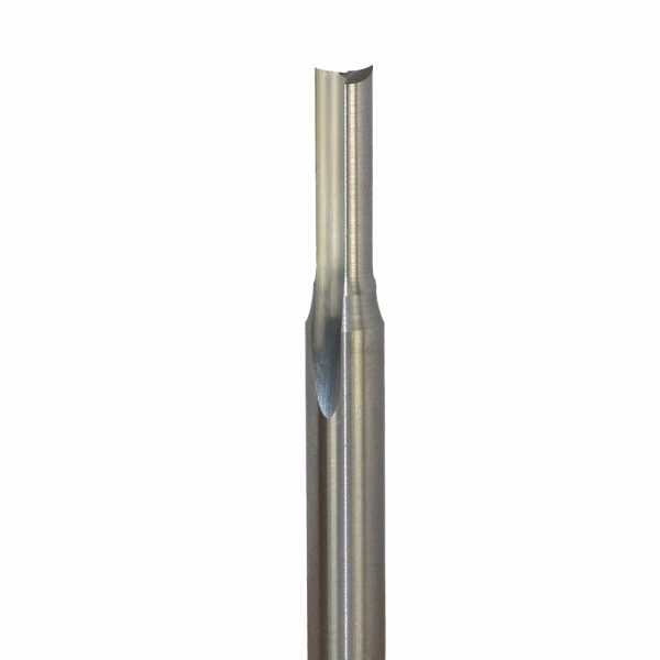 Onsrud 56-618 Solid Carbide router 2FL 3/16 x 5/8 x 2 OAL For Soft Plastic, Hard Plastic, 1/4 Shank