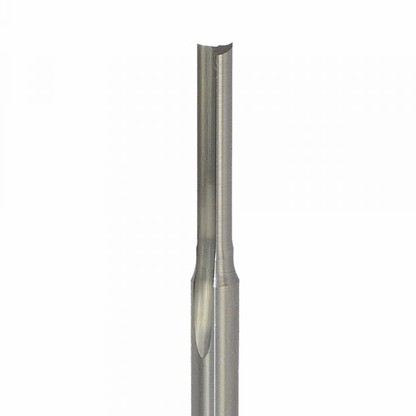 Onsrud 56-620 Solid Carbide router 2FL 3/16 x 1/1 x 4 OAL For Soft Plastic, Hard Plastic, 1/4 Shank