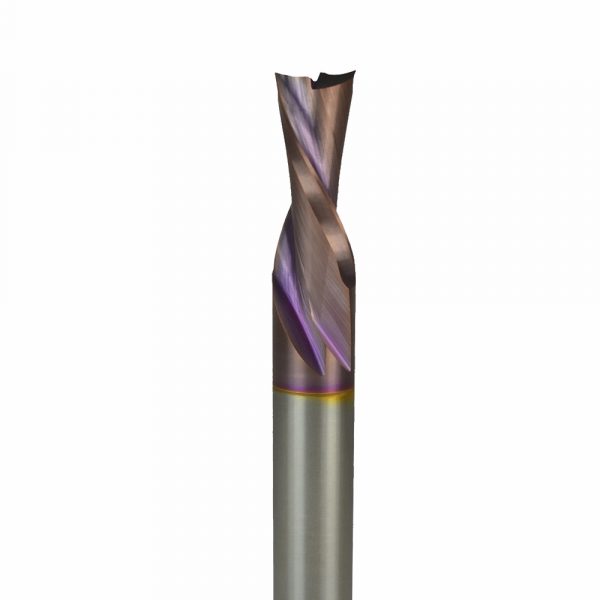 Onsrud 57-317MD Solid Carbide router 2FL 3/8 x 7/8 x 3 OAL For Soft Wood, Hard Wood, Wood Composite, 3/8 Shank, Marathon Coated