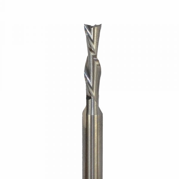 Onsrud 57-411 Solid Carbide router 2FL 5.00 mm x 20.00 mm x 64.00 mm OAL For Soft Wood, Hard Wood, Wood Composites, 6.00 mm Shank
