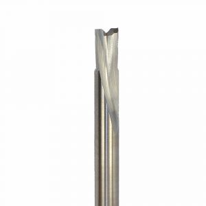 Onsrud 57-623 Solid Carbide router 2FL 1/4 x 3/8 x 2-1/2 OAL For Soft Plastic, Hard Plastic, Solid Surface, 1/4 Shank