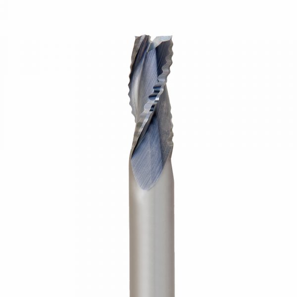 Onsrud 60-005 Solid Carbide rougher router 3FL 1/2 x 1-1/8 x 3-1/2 OAL For Soft Wood, Hard Wood, Wood Composites, Hard Plastic, Soft Plastic, 1/2 Shank