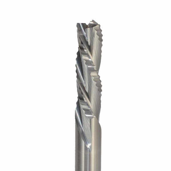 Onsrud 60-018 Solid Carbide rougher router 3FL 3/4 x 1-5/8 x 4 OAL For Soft Wood, Hard Wood, Wood Composites, Hard Plastic, Soft Plastic, 3/4 Shank