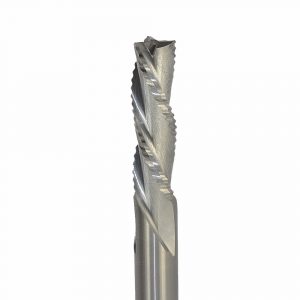 Onsrud 60-020 Solid Carbide rougher router 3FL 3/4 x 2-1/8 x 5 OAL For Soft Wood, Hard Wood, Wood Composites, Hard Plastic, Soft Plastic, 3/4 Shank
