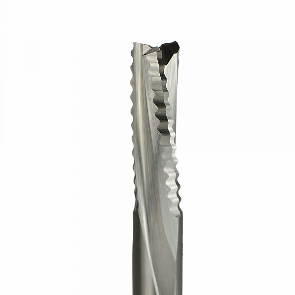 Onsrud 60-038 Solid Carbide rougher router 3FL 3/8 x 1-1/8 x 3-1/2 OAL For Soft Wood, Hard Wood, Wood Composites, Hard Plastic, Soft Plastic, 3/8 Shank