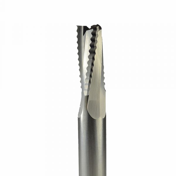 Onsrud 60-053 Solid Carbide rougher router 3FL 1/2 x 1-1/8 x 3-1/2 OAL For Soft Wood, Hard Wood, Wood Composites, Hard Plastic, Soft Plastic, 1/2 Shank