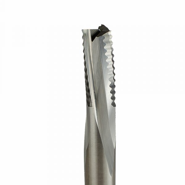 Onsrud 60-054 Solid Carbide rougher router 3FL 1/2 x 1-1/8 x 3-1/2 OAL For Soft Wood, Hard Wood, Wood Composites, Hard Plastic, Soft Plastic, 1/2 Shank