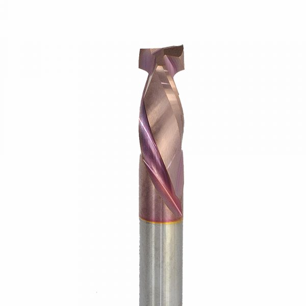 Onsrud 60-155MC Solid Carbide router 2FL 10.00 mm x 22.00 mm x 76.00 mm OAL For Double-Sided Laminated and Veneered Wood Composites, 10.00 mm Shank, Marathon Coated