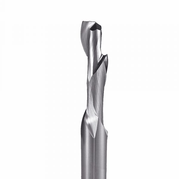 Onsrud 60-167MW Solid Carbide router 1FL 1/2 x 1-1/8 x 3 OAL For Double-Sided Laminated and Veneered Wood Composites, 1/2 Shank