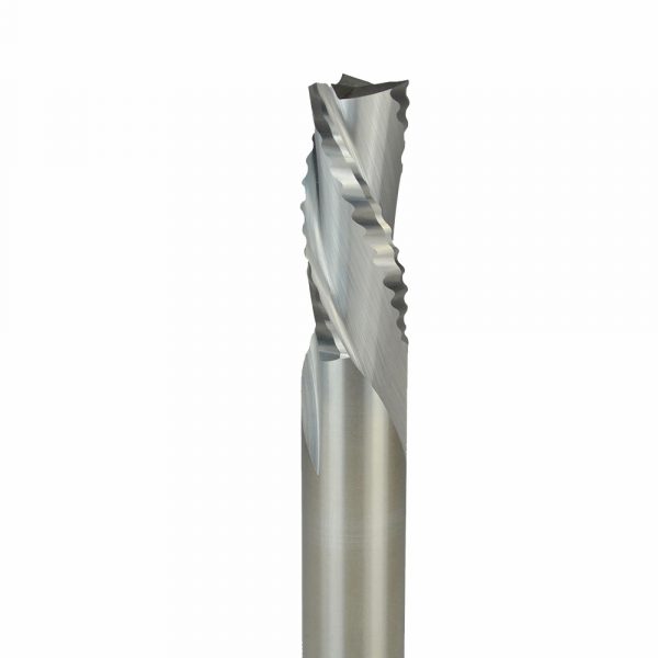 Onsrud 60-906 Solid Carbide rougher router 3FL 1/2 x 1-1/8 x 3 OAL For Soft Wood, Hard Wood, Wood Composites, 1/2 Shank