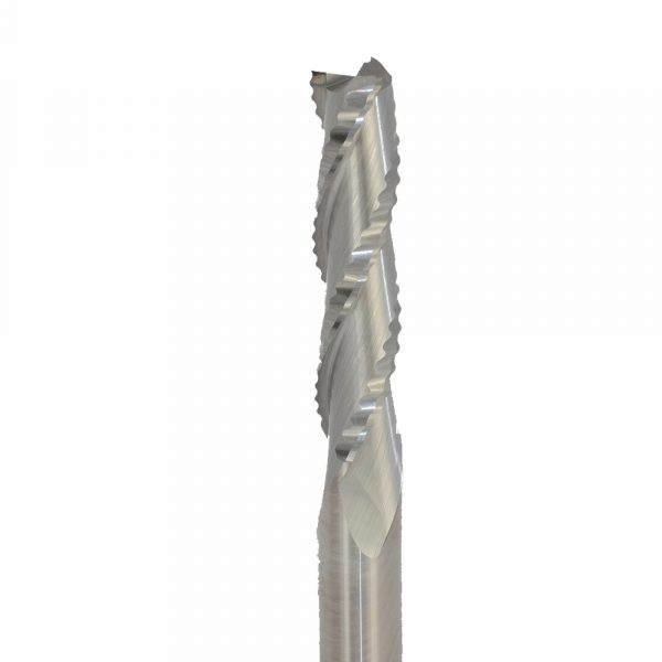 Onsrud 60-909 Solid Carbide rougher router 3FL 1/2 x 2-1/8 x 4 OAL For Soft Wood, Hard Wood, Wood Composites, 1/2 Shank