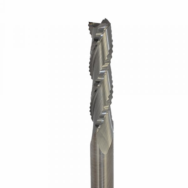 Onsrud 60-915 Solid Carbide rougher router 3FL 3/4 x 2-1/8 x 5 OAL For Soft Wood, Hard Wood, Wood Composites, 3/4 Shank