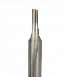 Onsrud 61-042 Solid Carbide router 1FL 1/8 x 1/2 x 2 OAL For Soft Plastic, Hard Plastic, 1/4 Shank