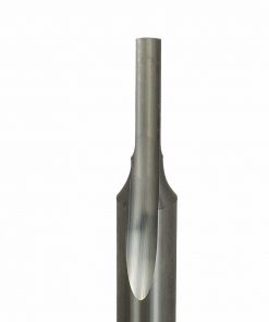 Onsrud 61-042L Solid Carbide router 1FL 1/8 x 1/2 x 2 OAL For Soft Plastic, Hard Plastic, 1/4 Shank