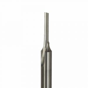 Onsrud 61-043 Solid Carbide router 1FL 1/8 x 5/8 x 4 OAL For Soft Plastic, Hard Plastic, 1/4 Shank
