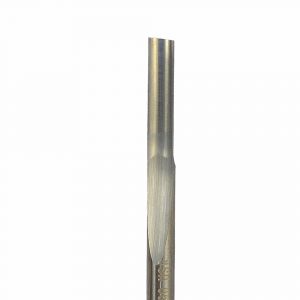 Onsrud 61-044 Solid Carbide router 1FL 1/8 x 1/2 x 2 OAL For Soft Plastic, Hard Plastic, 1/8 Shank