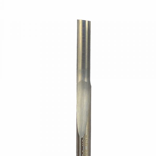 Onsrud 61-044 Solid Carbide router 1FL 1/8 x 1/2 x 2 OAL For Soft Plastic, Hard Plastic, 1/8 Shank