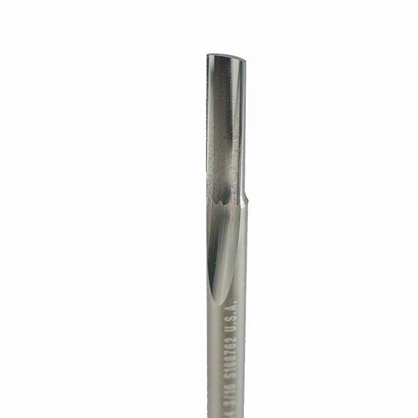 Onsrud 61-064 Solid Carbide router 1FL 3/16 x 5/8 x 2-1/2 OAL For Soft Plastic, Hard Plastic, 3/16 Shank