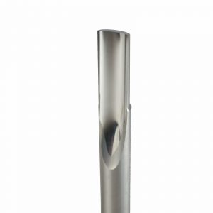 Onsrud 61-122 Solid Carbide router 1FL 3/8 x 7/8 x 2-1/2 OAL For Soft Plastic, Hard Plastic, 3/8 Shank