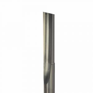 Onsrud 61-166 Solid Carbide router 1FL 1/2 x 2-1/8 x 6 OAL For Soft Plastic, Hard Plastic, 1/2 Shank