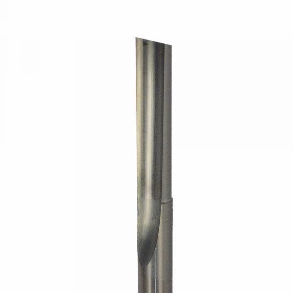 Onsrud 61-166 Solid Carbide router 1FL 1/2 x 2-1/8 x 6 OAL For Soft Plastic, Hard Plastic, 1/2 Shank