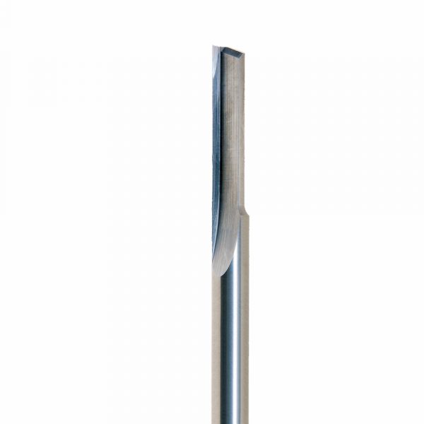 Onsrud 61-285 Solid Carbide router 1FL 1/4 x 1/1 x 2-1/2 OAL For Soft Wood, Hard Wood, Wood Composites, 1/4 Shank
