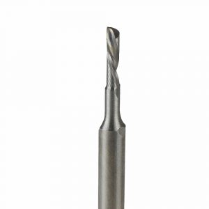 Onsrud 62-602 Solid Carbide router 1FL 1/16 x 1/4 x 1-1/2 OAL For Aluminum Sheet, Aluminum Plate, 1/8 Shank
