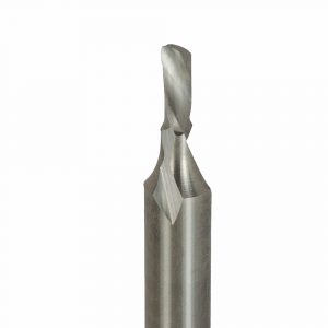 Onsrud 62-606 Solid Carbide router 1FL 1/8 x 1/4 x 2 OAL For Aluminum Sheet, Aluminum Plate, 1/4 Shank