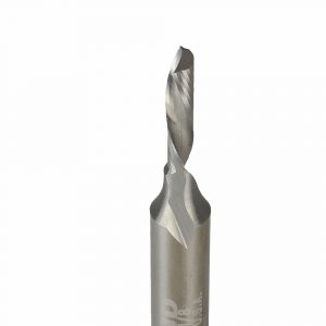 Onsrud 62-610 Solid Carbide router 1FL 1/8 x 1/2 x 2 OAL For Aluminum Sheet, Aluminum Plate, 1/4 Shank