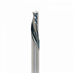 Onsrud 62-775 Solid Carbide router 1FL 1/4 x 3/4 x 2-1/2 OAL For Soft Plastic, Solid Surface, 1/4 Shank