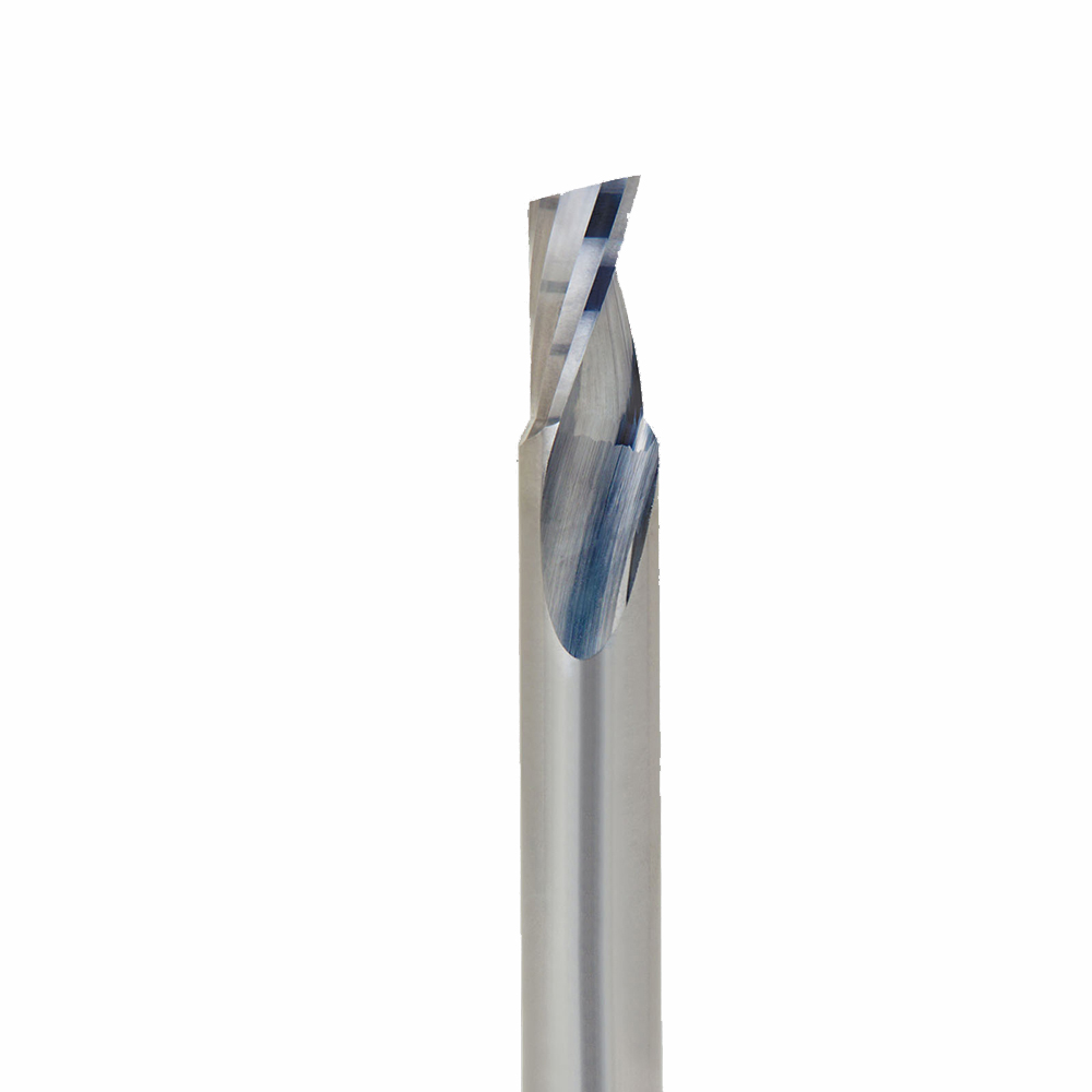 Onsrud 62-783 Solid Carbide router 1FL 3/8 x 1-1/8 x 3 OAL For Soft Plastic, Solid Surface, 3/8 Shank