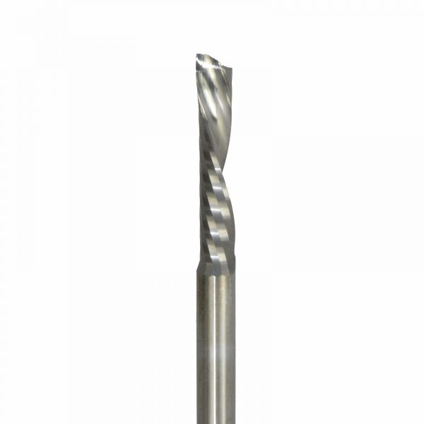 Onsrud 62-840 Solid Carbide router 1FL 6.00 mm x 30.00 mm x 76.00 mm OAL For Hard Plastic, Solid Surface, 6.00 mm Shank