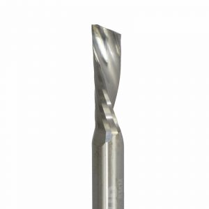 Onsrud 62-844 Solid Carbide router 1FL 8.00 mm x 25.00 mm x 64.00 mm OAL For Hard Plastic, Solid Surface, 8.00 mm Shank
