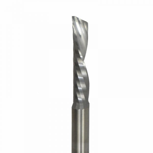 Onsrud 62-846 Solid Carbide router 1FL 8.00 mm x 38.00 mm x 76.00 mm OAL For Hard Plastic, Solid Surface, 8.00 mm Shank