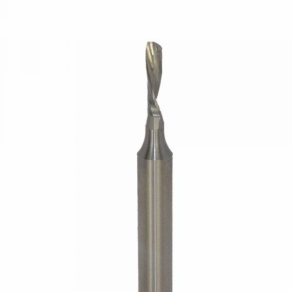 Onsrud 62-866 Solid Carbide router 1FL 3.00 mm x 12.00 mm x 64.00 mm OAL For Soft Plastic, Solid Surface, 6.00 mm Shank