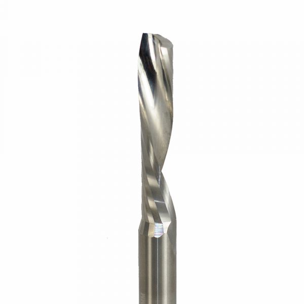 Onsrud 62-896 Solid Carbide router 1FL 8.00 mm x 38.00 mm x 76.00 mm OAL For Soft Plastic, Solid Surface, 8.00 mm Shank